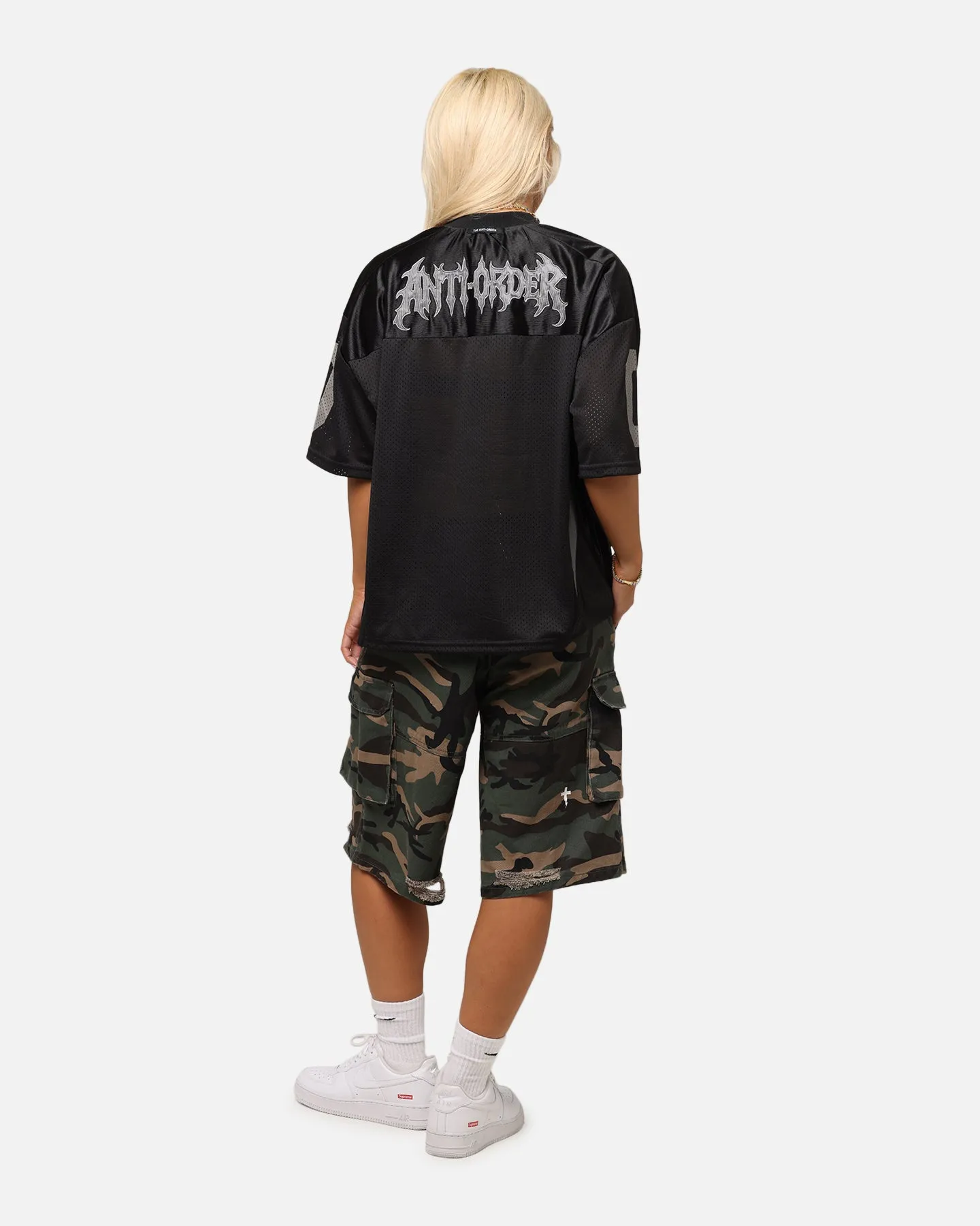 The Anti Order Sparta Mesh Team Jersey Black/Grey