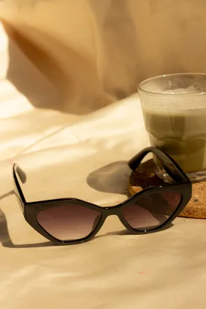 Thick Diamond Frame Sunglasses