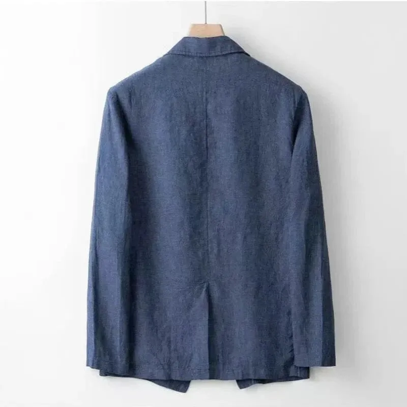 Thomas Mendy Linen Suit Set