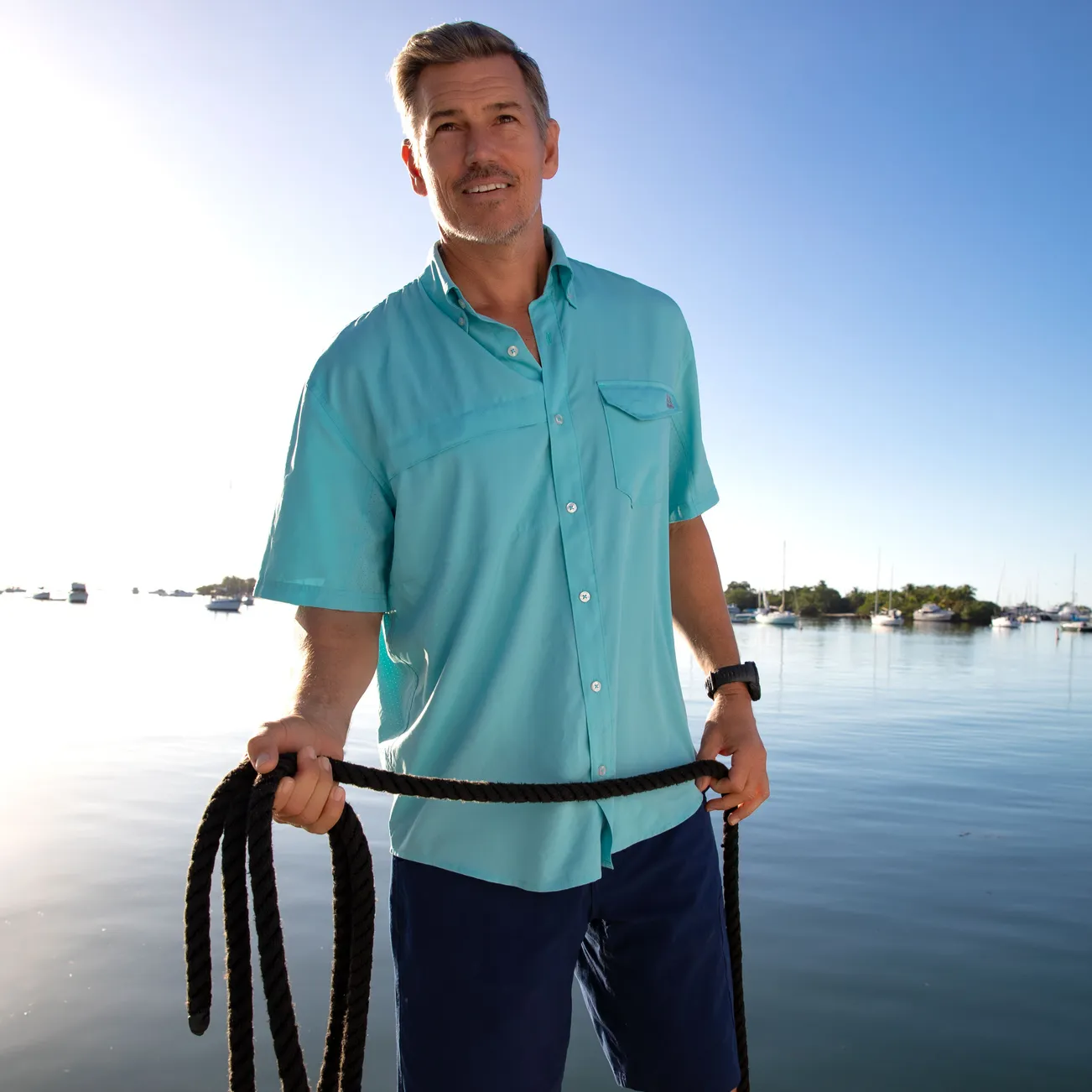 Tide Point Short Sleeve Button-Down