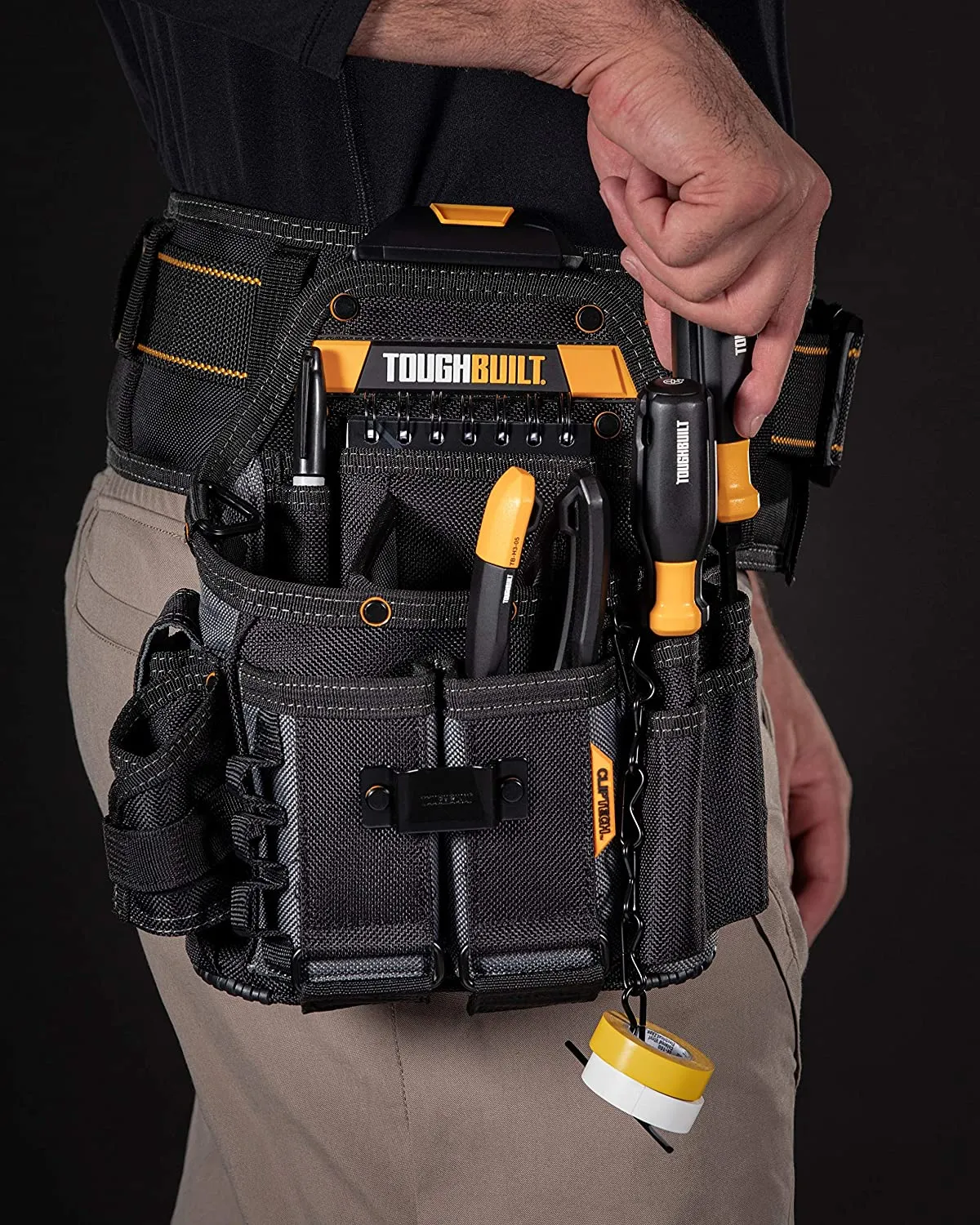Toughbuilt Journeyman Electrician's Pouch   Shoulder Strap TB-CT-114
