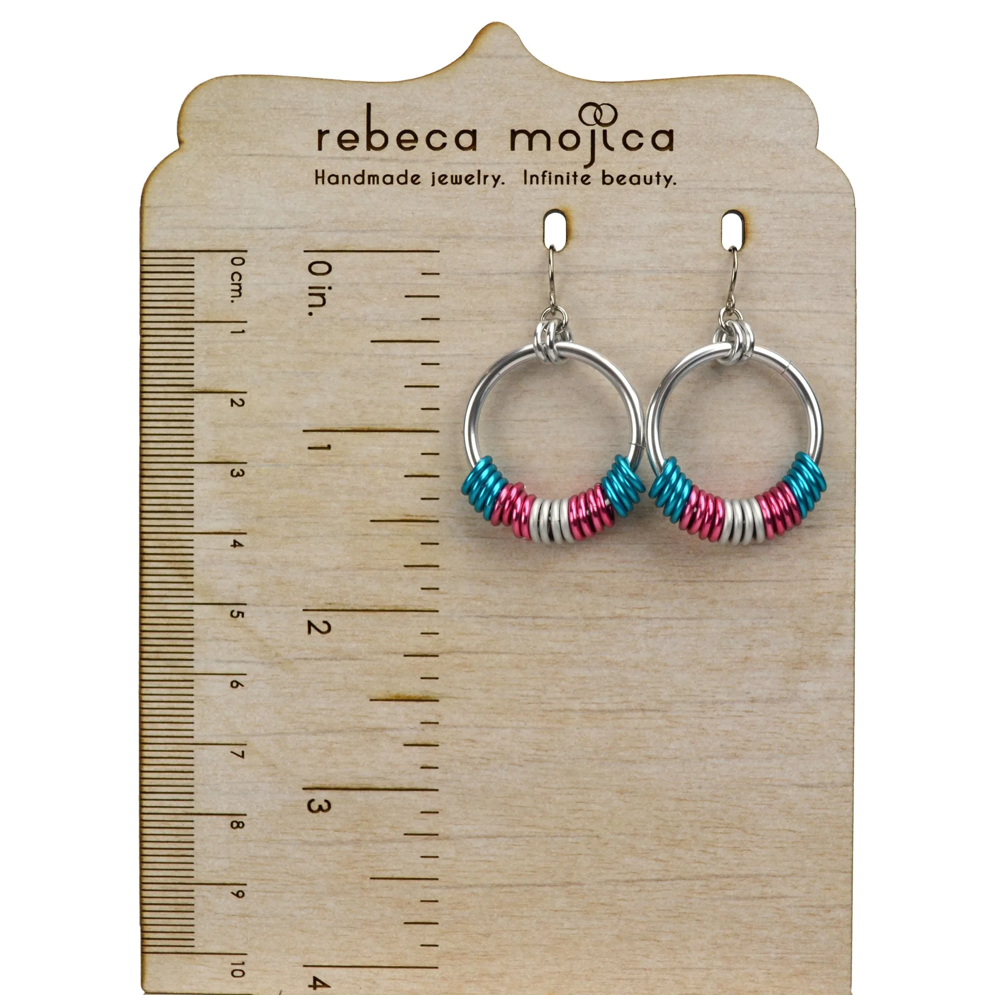 Transgender Pride - Hoop Earring