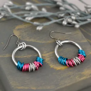 Transgender Pride - Hoop Earring