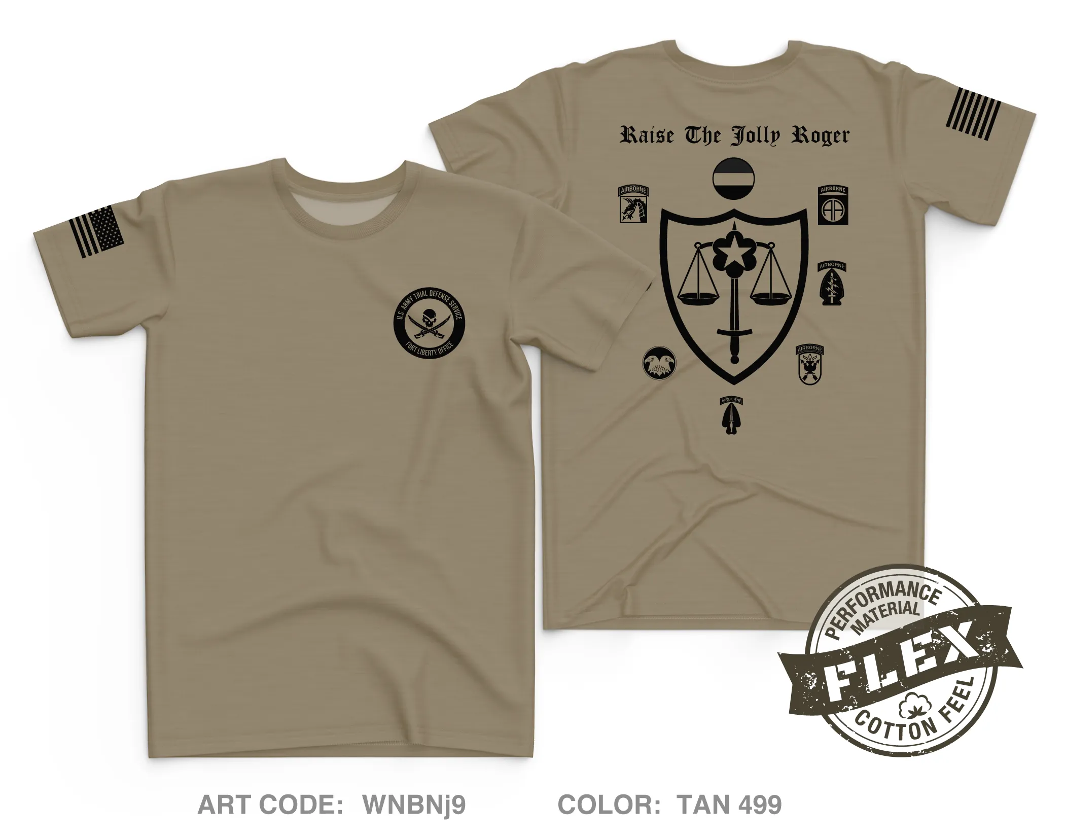 Trial Defense Services, Fort Liberty Field Office Core Men's SS Flex Performance Tee - WNBNj9