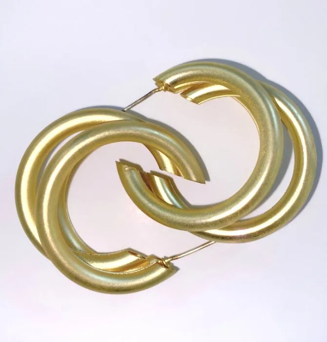 TRIFECTA HOOP EARRINGS (MINI)