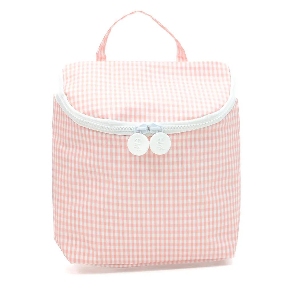 TRVL Design - Take Away- Insulated Bag - Lunch Box Bottle Bag Baby Gift - Taffy Coral Pink
