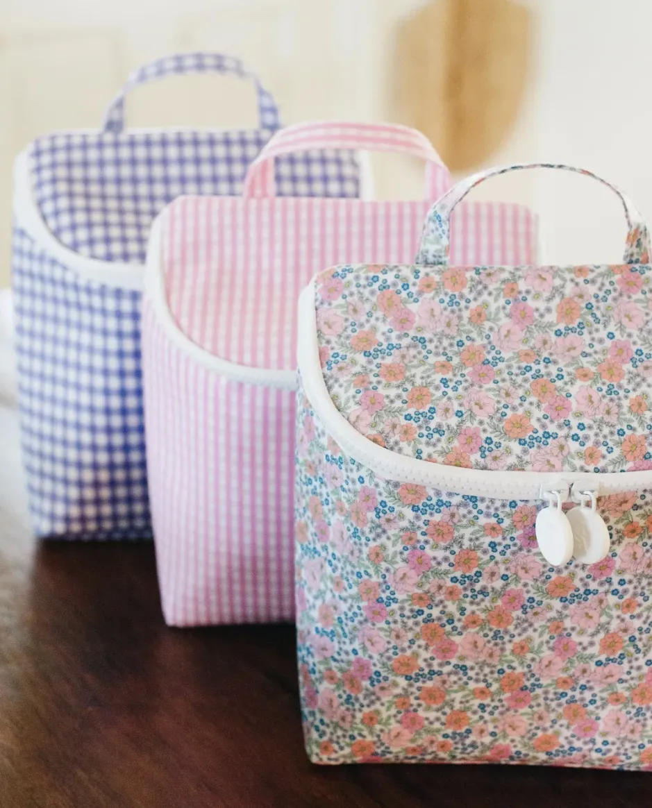 TRVL Design - Take Away- Insulated Bag - Lunch Box Bottle Bag Baby Gift - Taffy Coral Pink
