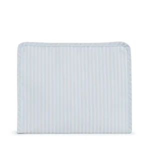 TRVL: Roadie - Pimlico Stripe Blue Large Zipper Pouch