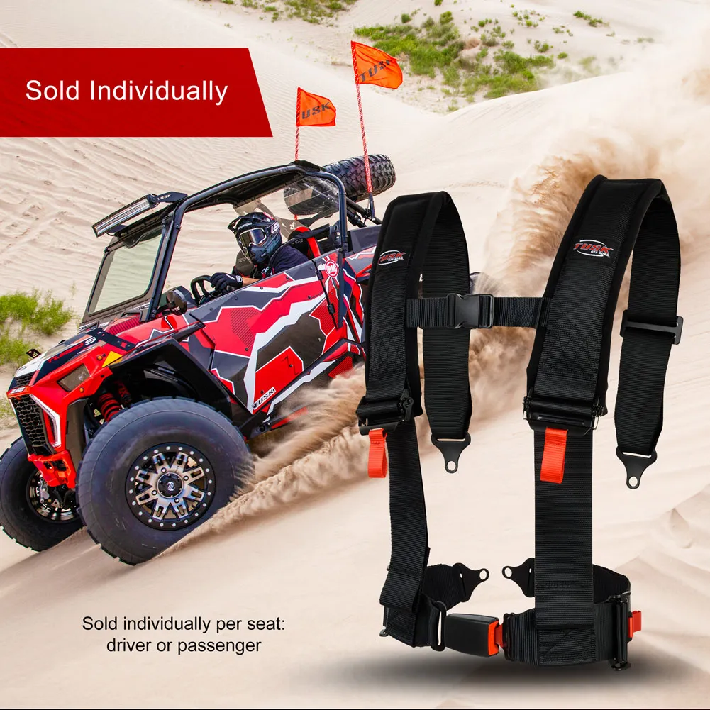 Tusk 4 Point 3 inch H-Style Safety Harness