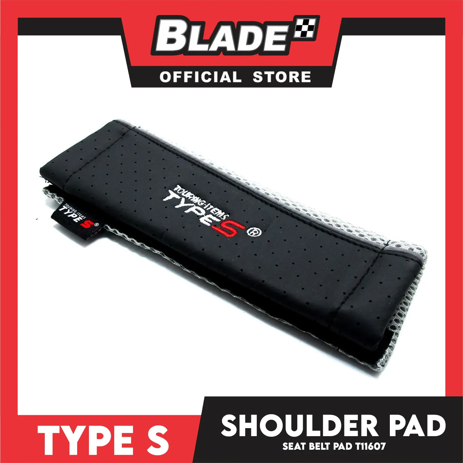 Type S Universal Shoulder Pad 11607 (Gray/Black)