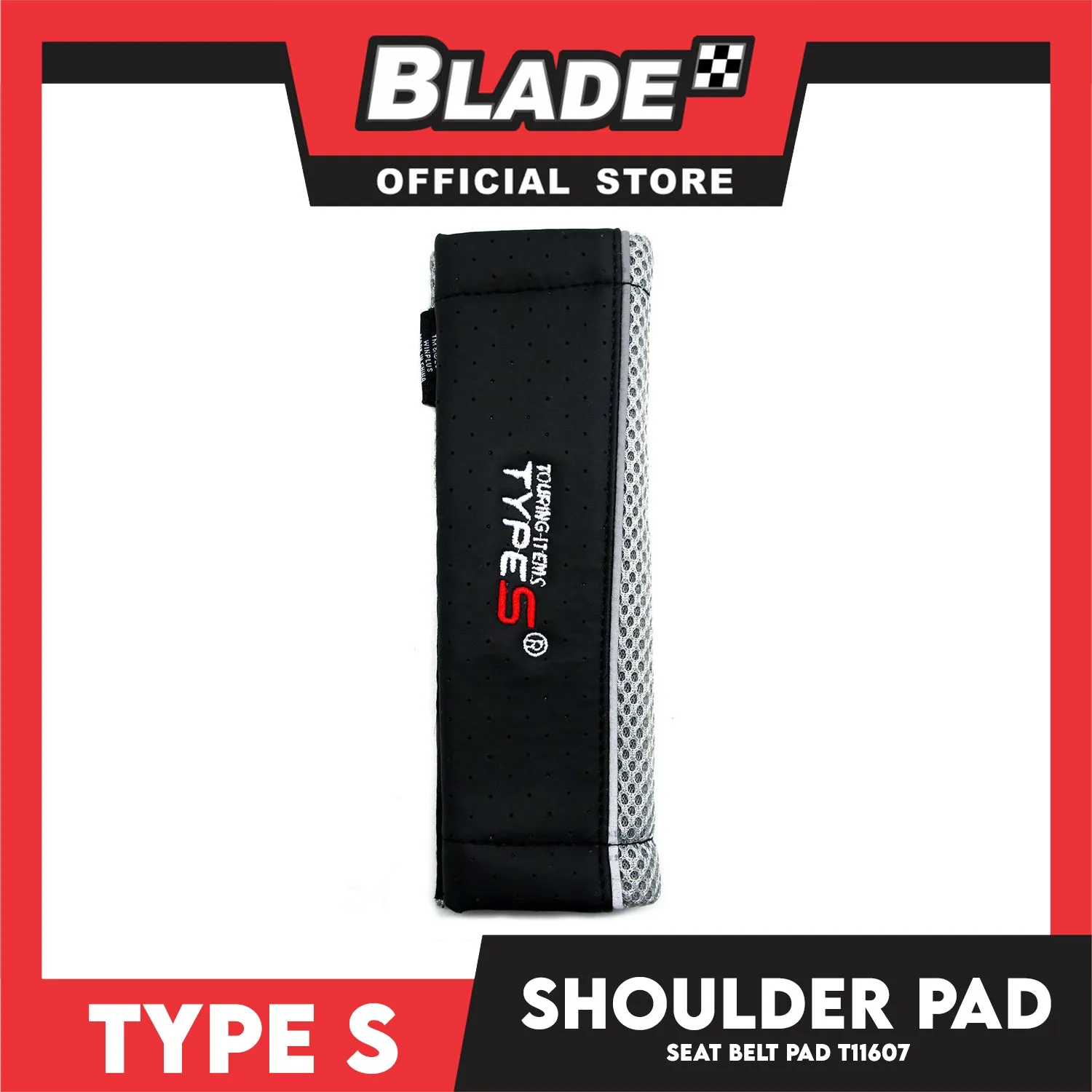 Type S Universal Shoulder Pad 11607 (Gray/Black)