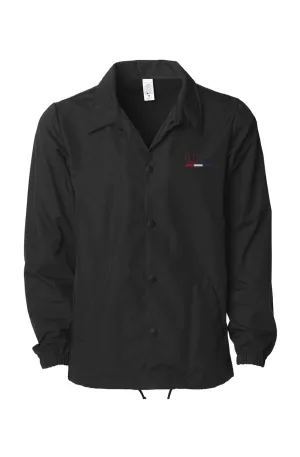 United States Black On Black Coaches Jacket