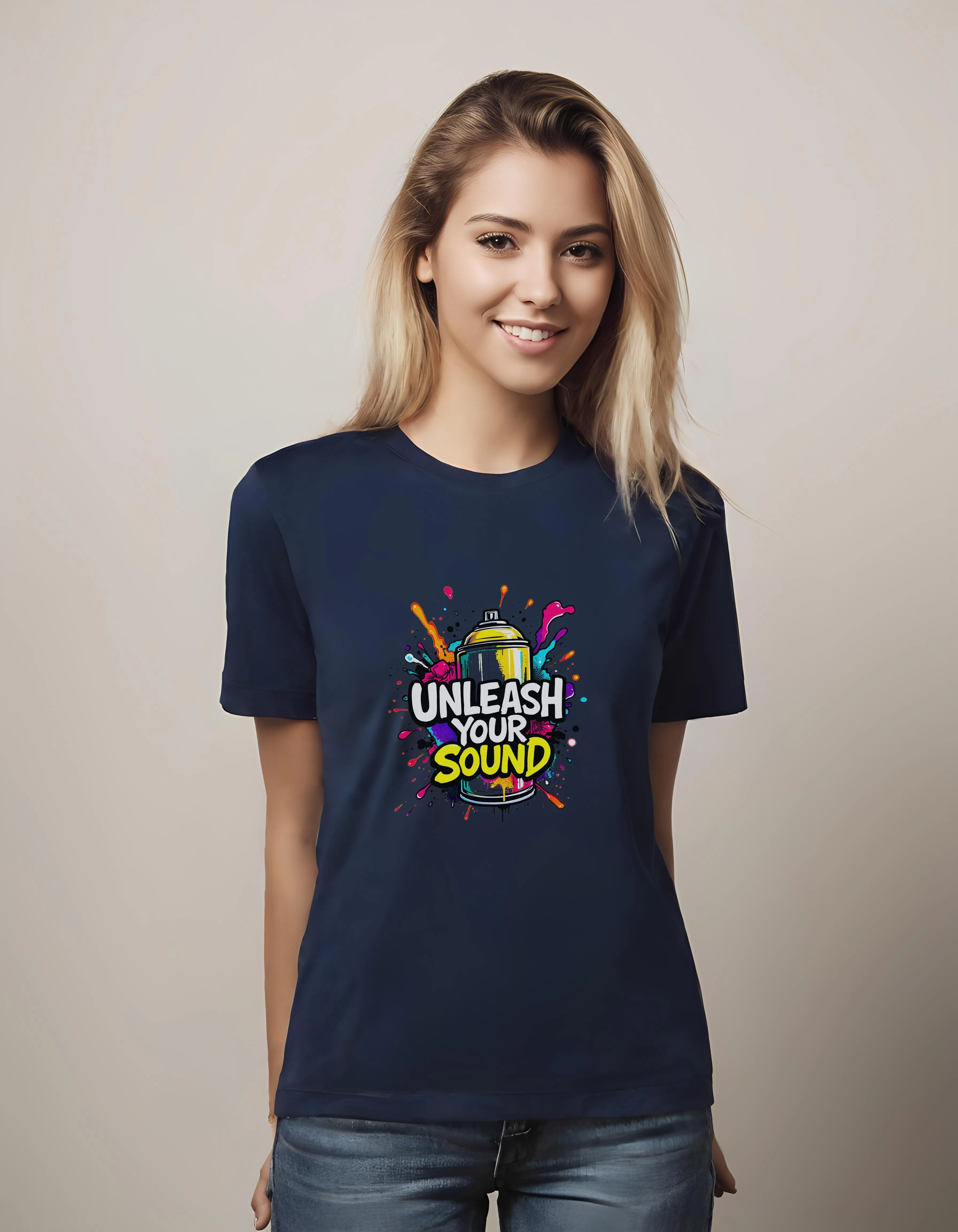 Unleash Your Sound Street Art Design | Classic T-Shirt (Unisex)