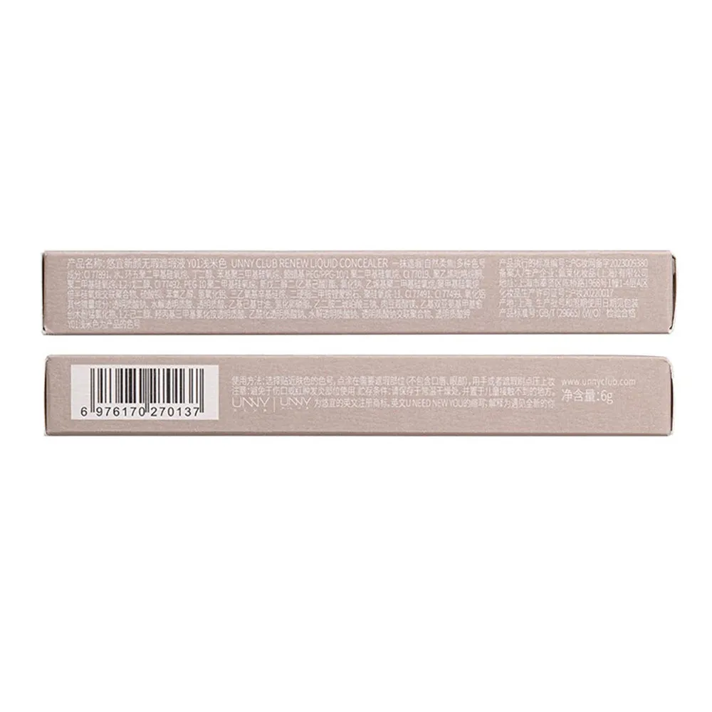 Unny Smooth Flawless Concealer Y01 Light Beige - 8.5g