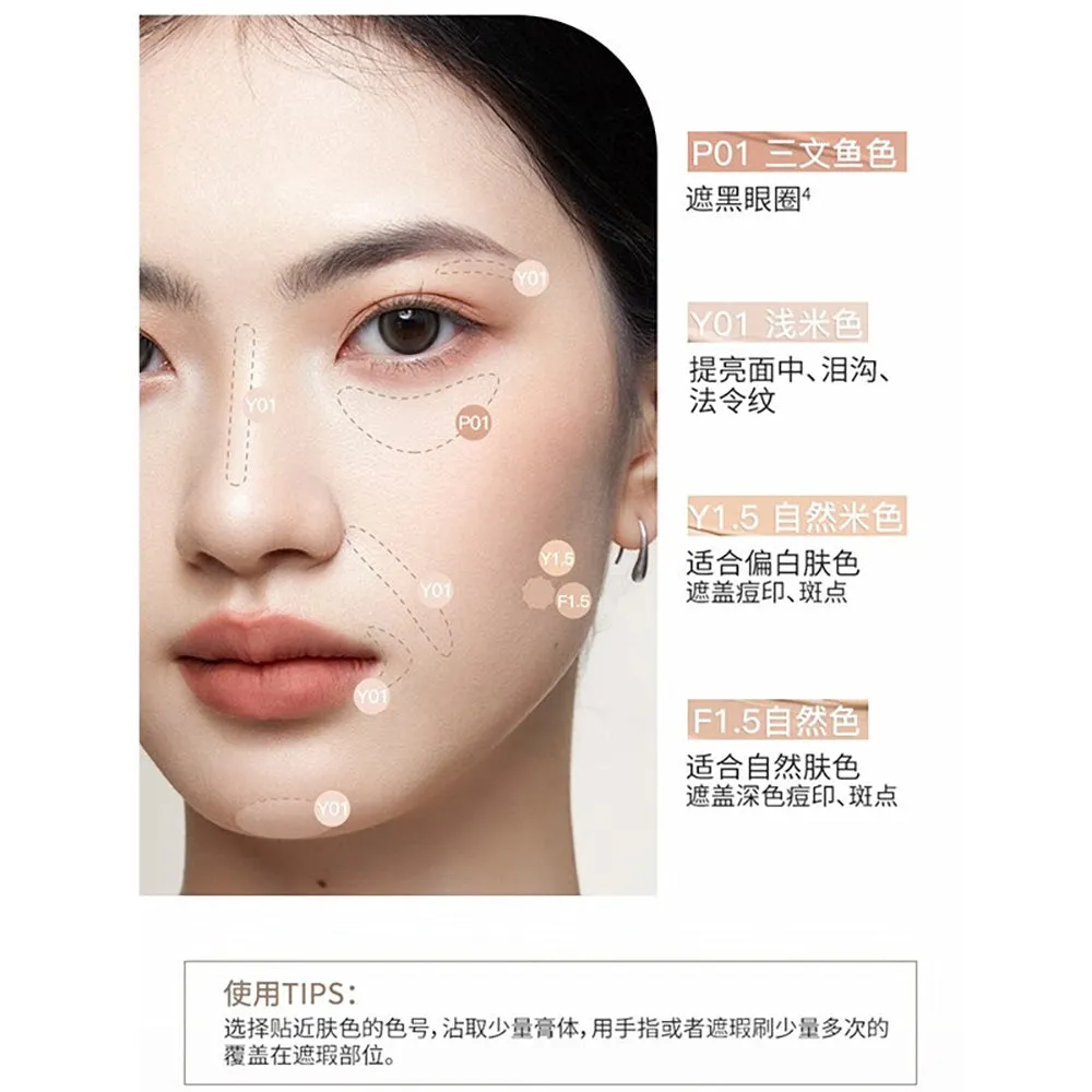 Unny Smooth Flawless Concealer Y01 Light Beige - 8.5g