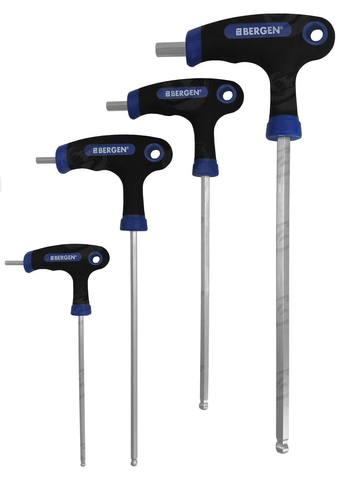 US PRO 9PCS T HANDLE BALL ENDED HEX KEYS H2 - H10