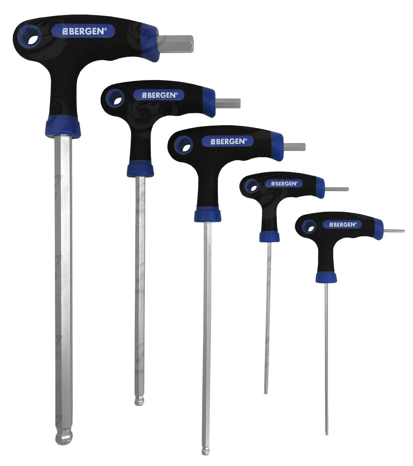 US PRO 9PCS T HANDLE BALL ENDED HEX KEYS H2 - H10