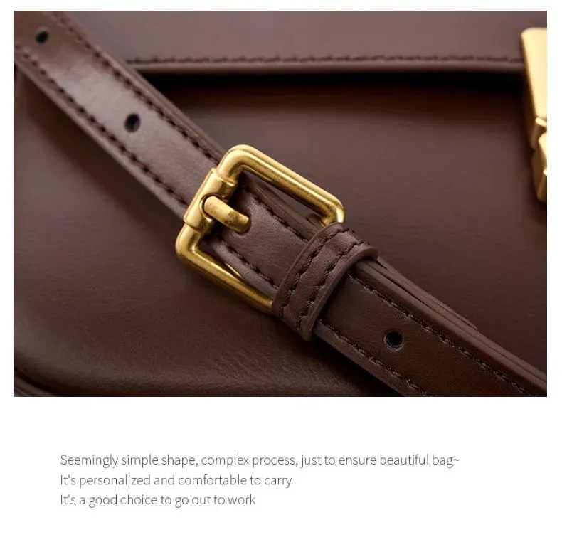 Veloria™ Genuine Leather Satchel