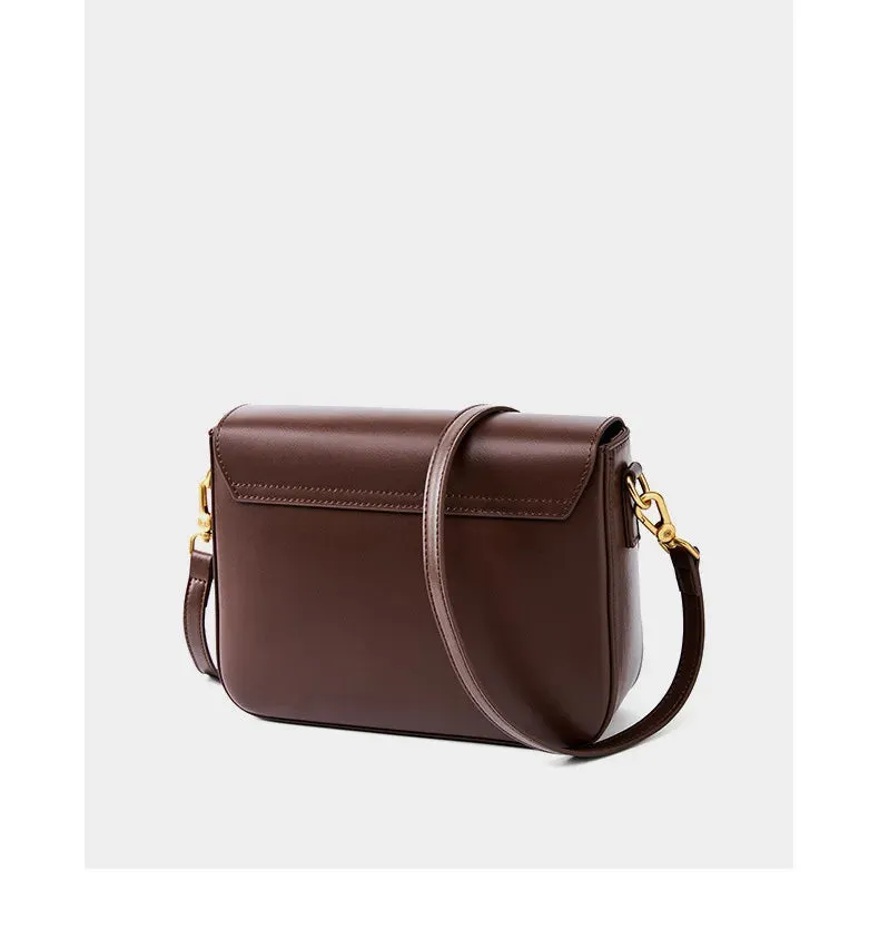 Veloria™ Genuine Leather Satchel