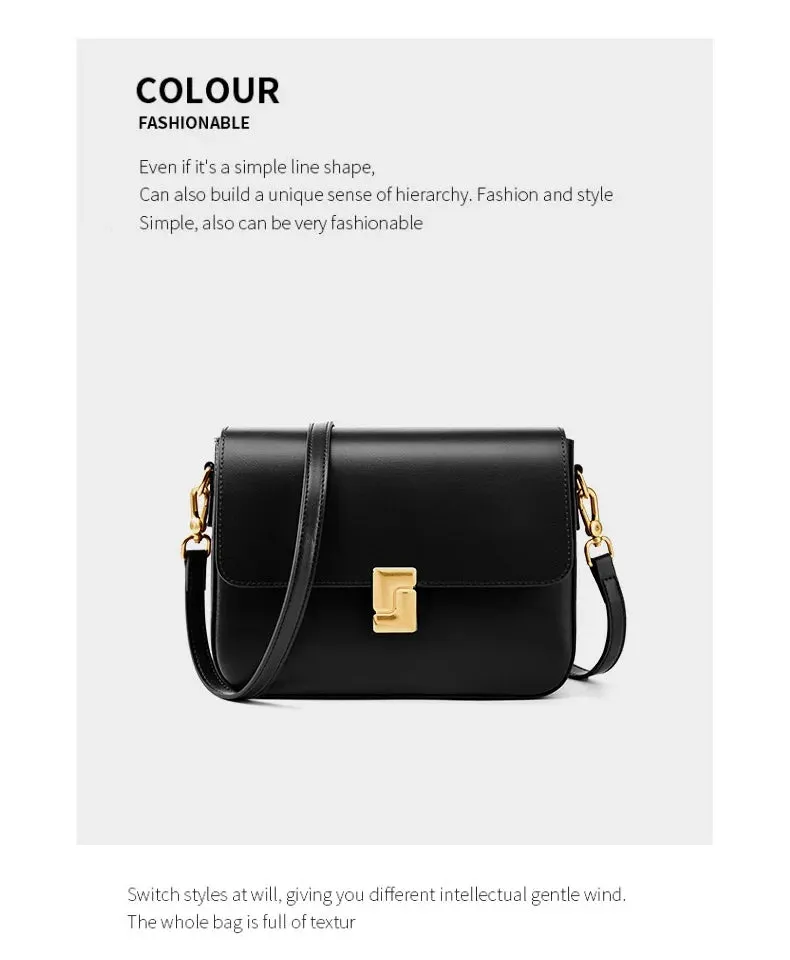 Veloria™ Genuine Leather Satchel