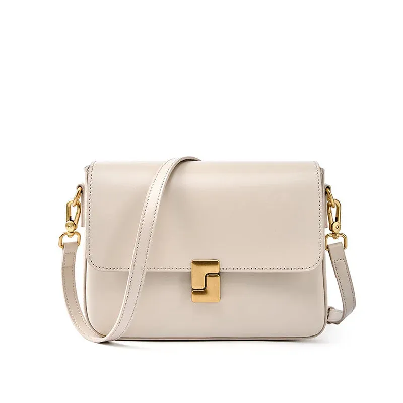 Veloria™ Genuine Leather Satchel
