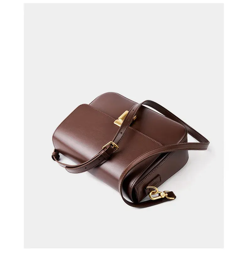 Veloria™ Genuine Leather Satchel
