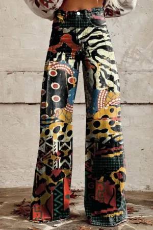 Vessora Boho Vintage Pants