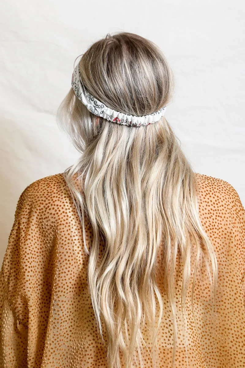 Vine Print Twist Headband