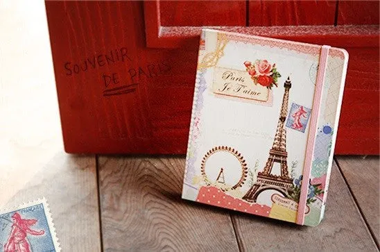 Vintage Collage Collection Line Note - Paris
