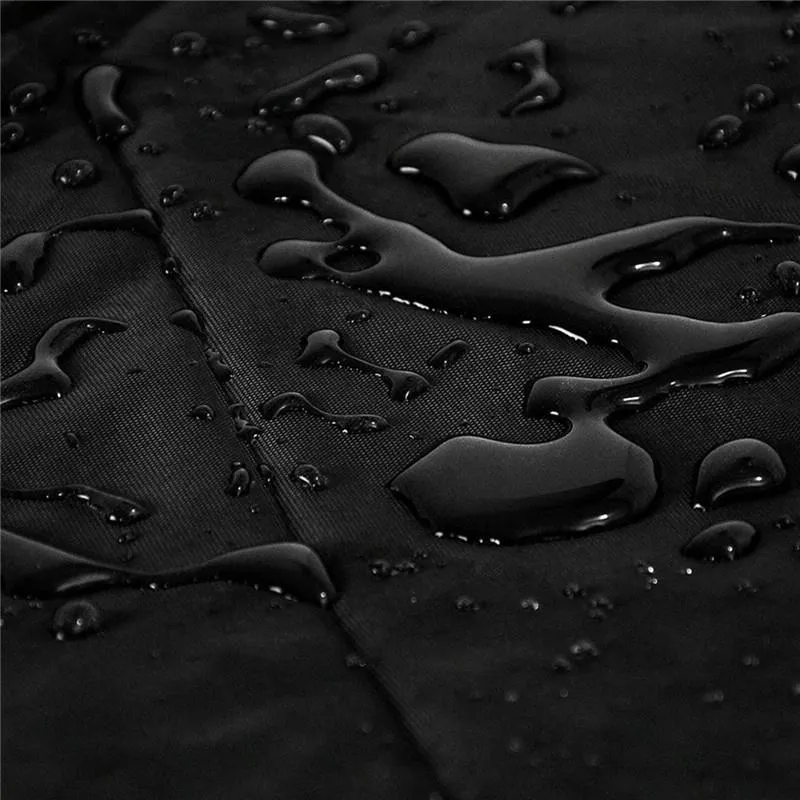 Waterproof Golf Cart Cover - 242 X 122 X 168 Cm - Black