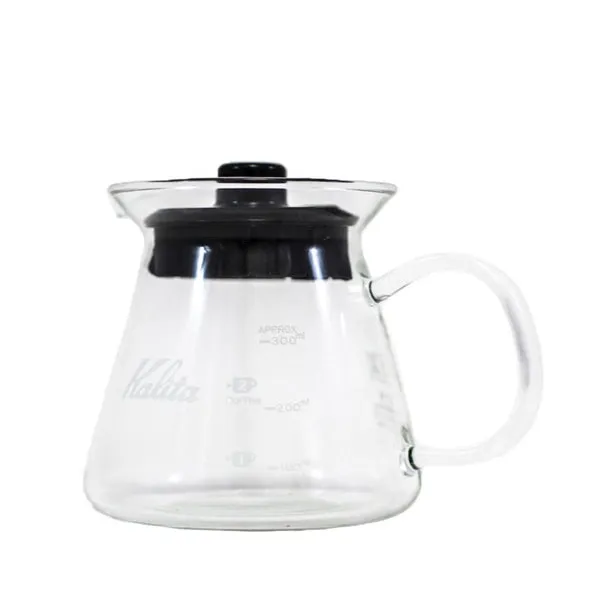 Wave Glass Coffee Server 300mL | Kalita