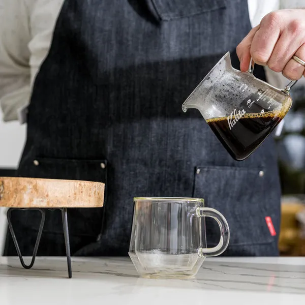 Wave Glass Coffee Server 300mL | Kalita