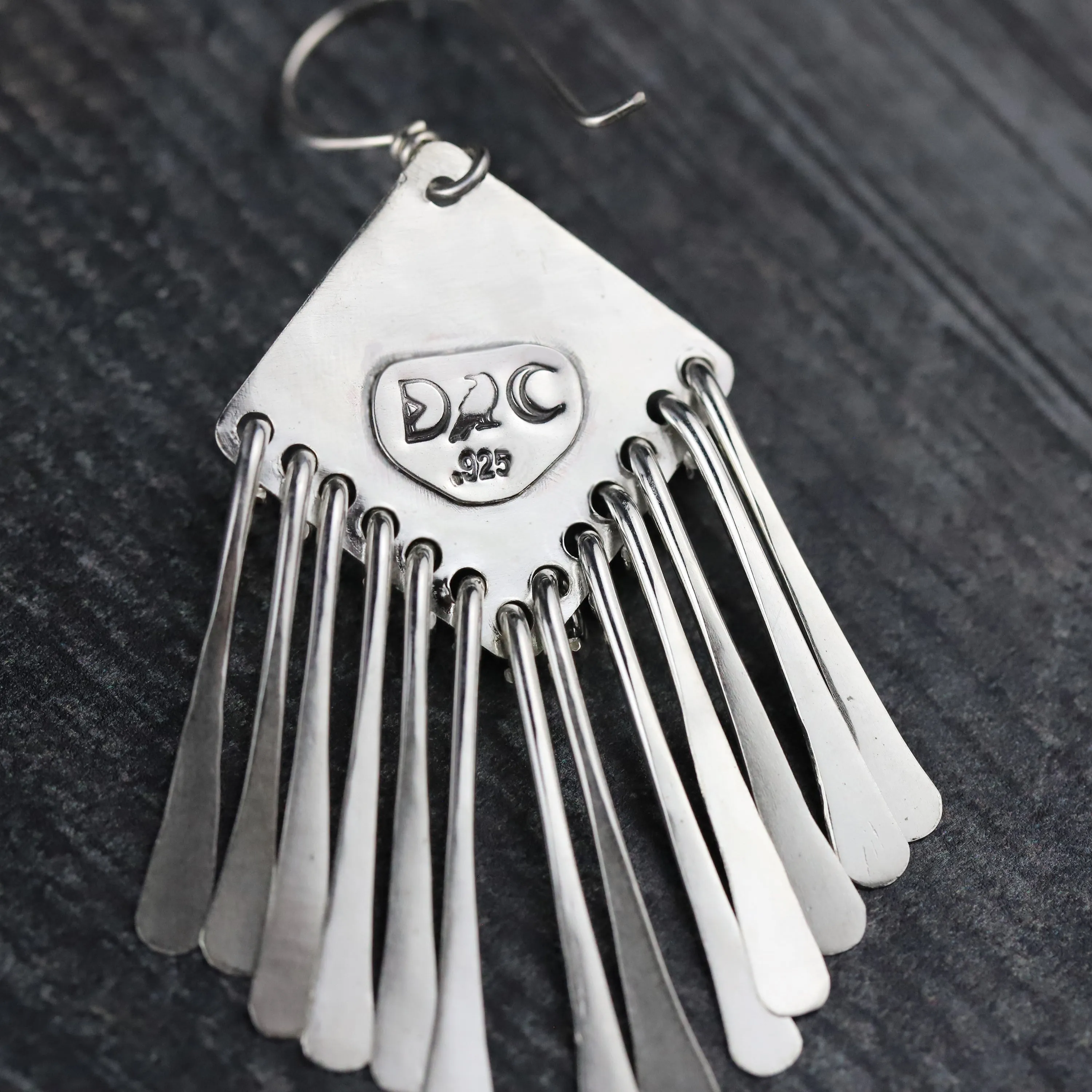 Wear Your Heart White Buffalo Natalie Earrings #2