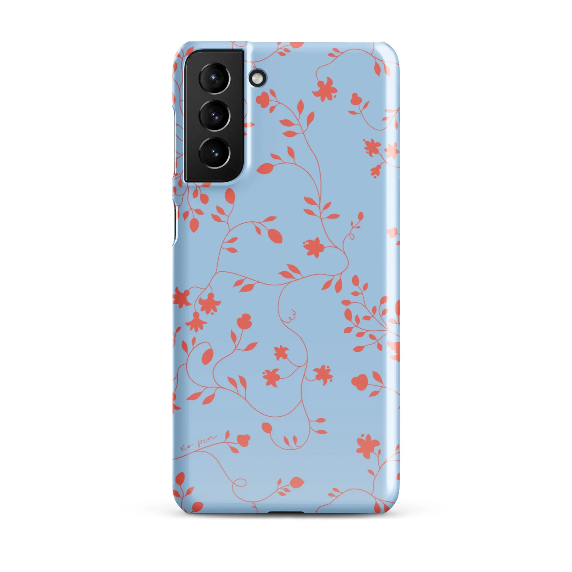 wild clematis snap case for Samsung® in peri