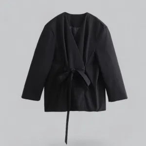 Women's Laced Kimono Blazer | Lightweight Fabric, Stylish Design, Perfect for Layering