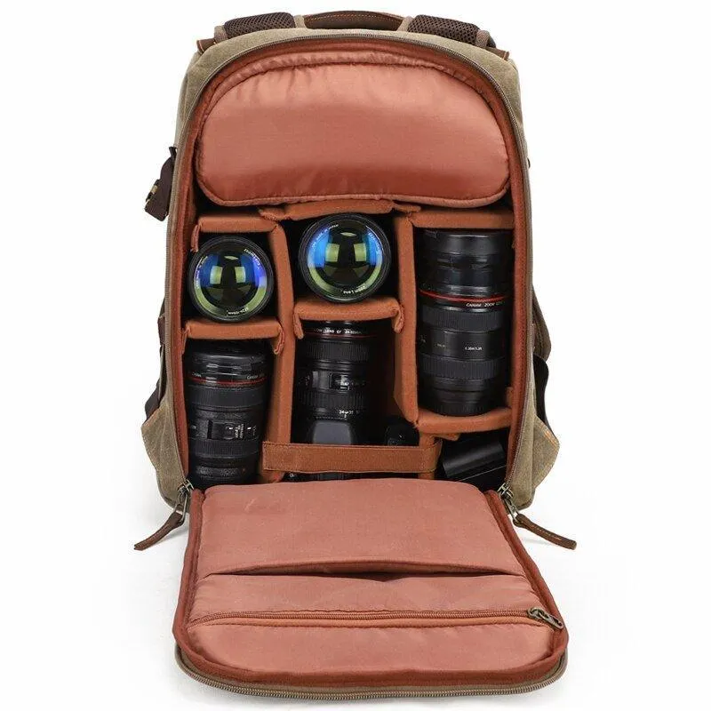 Woosir Waterproof Camera Backpack for Travel