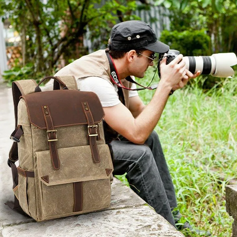 Woosir Waterproof Camera Backpack for Travel