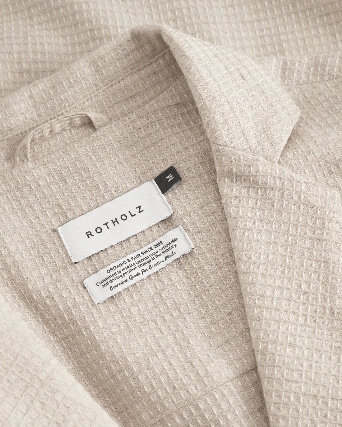 Workwear Blazer Waffle Sand