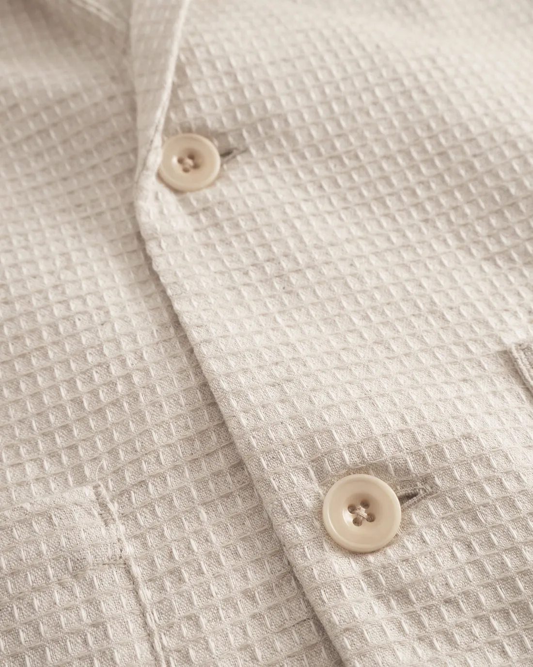 Workwear Blazer Waffle Sand
