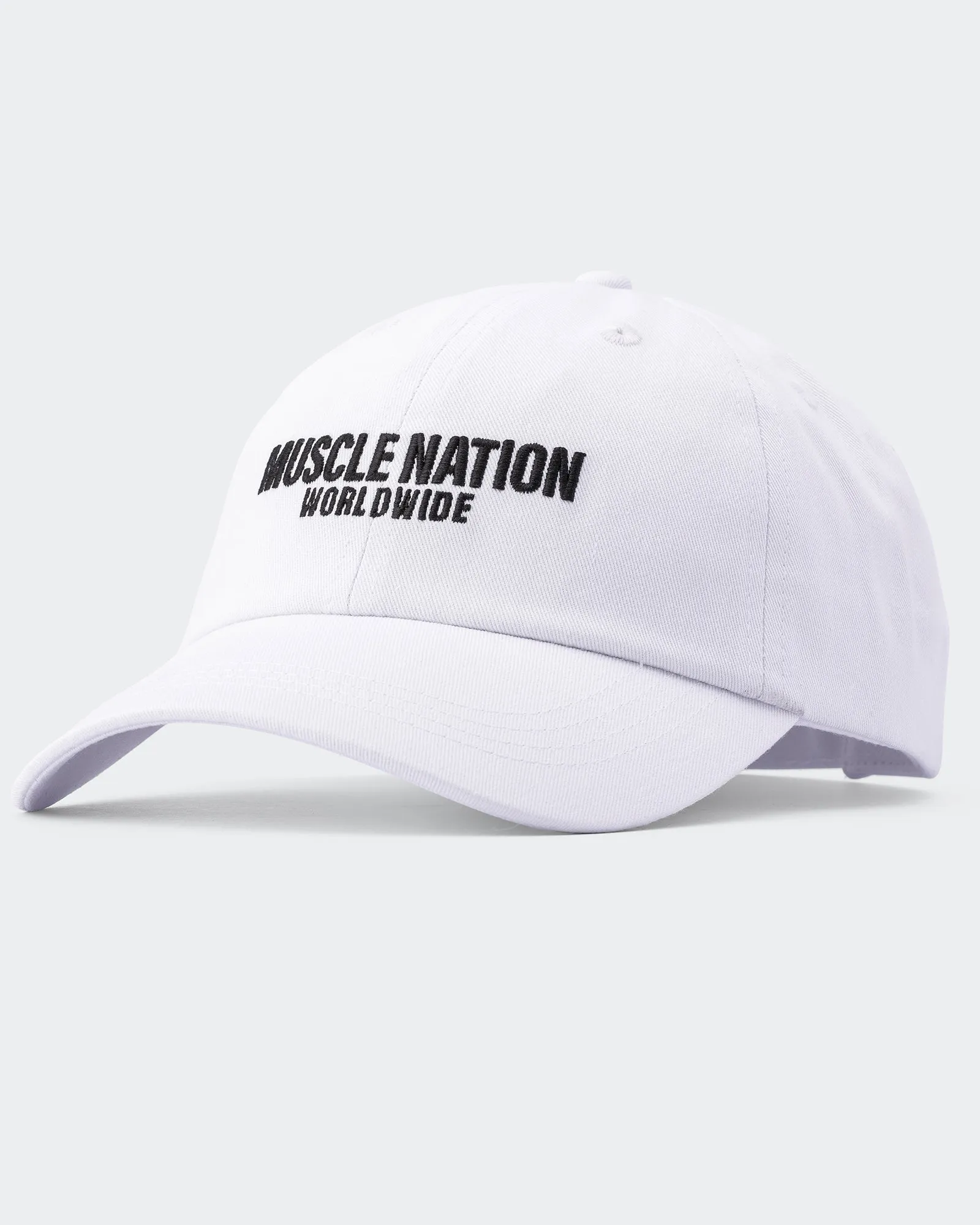Worldwide Dad Cap - White