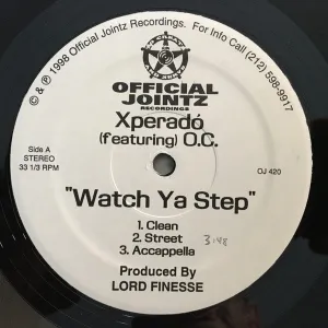 Xperadó – Watch Ya Step / Animosity Vinyl LP Record *USED 1998 RELEASE*