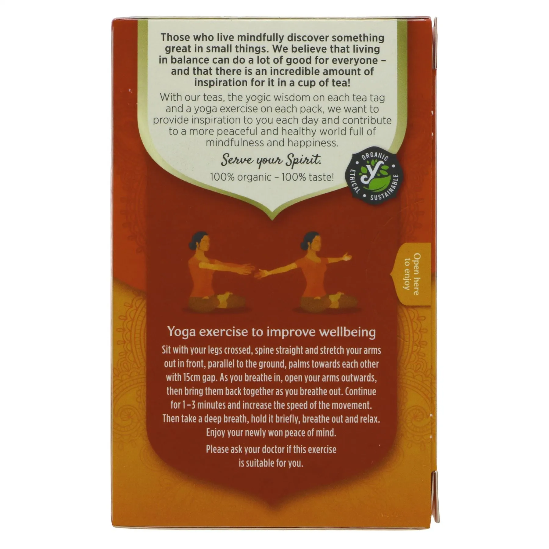 Yogi Tea | Turmeric Orange - Turmeric, Cinnamon, Ginger | 17 bags